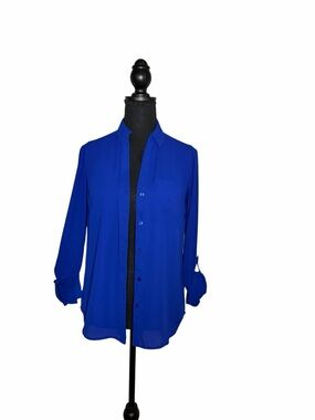The Limited Cobalt Blue Blouse XS